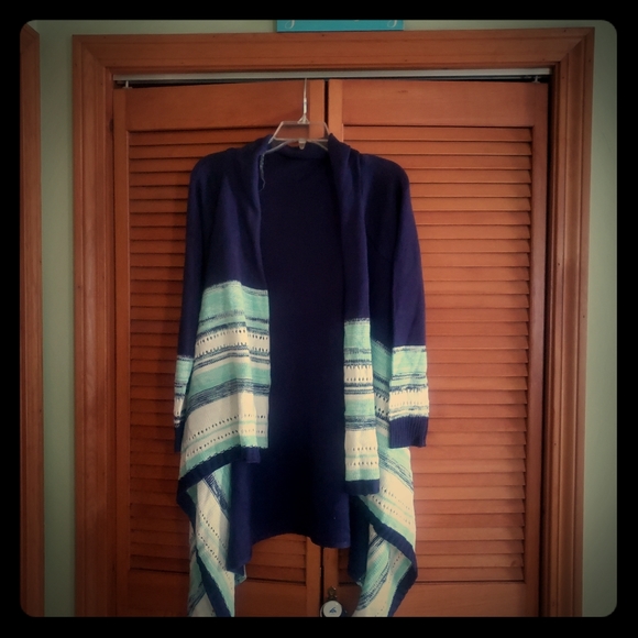 Cynthia Rowley Sweaters - Cynthia Rowley | Large | Ombre | Draping Sweater